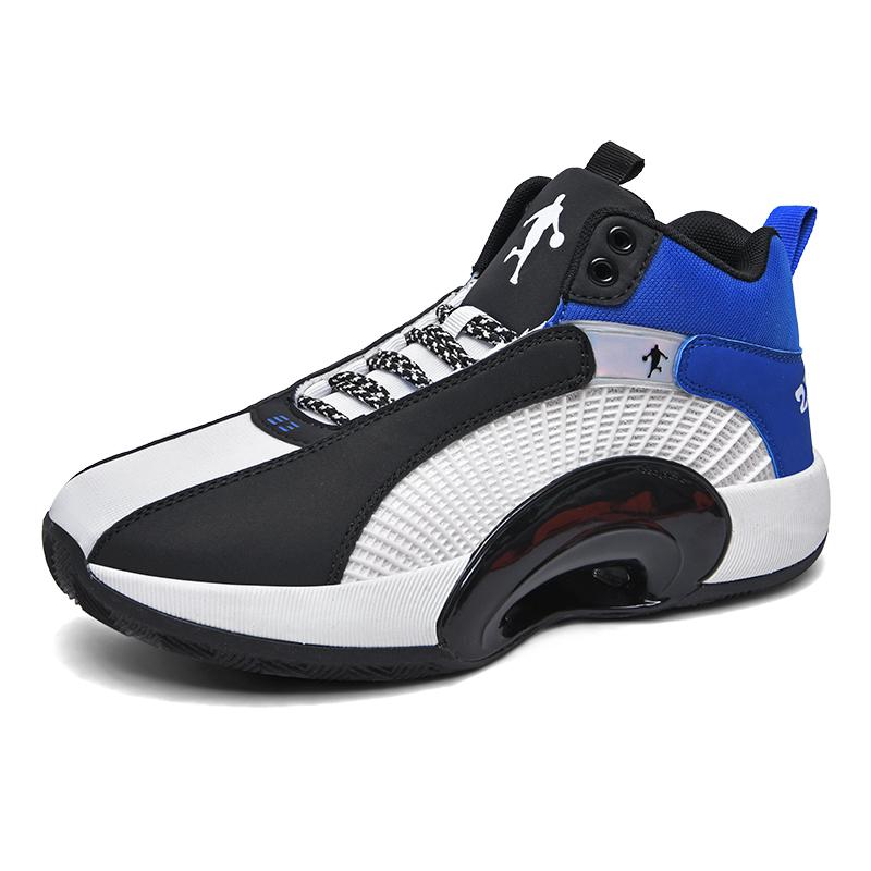 new designs brand logo customized high quality composite sole professional pu men sneakers air sport basketball shoes