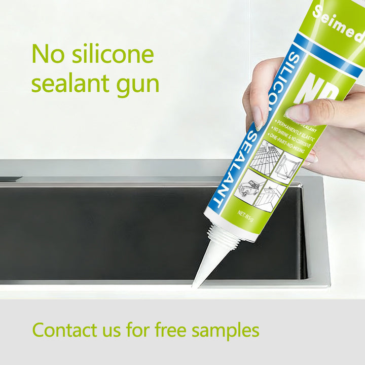 Seimeda Silicone Adhesive Weatherproof Construction Use Multipurpose DIY Sealant Glue in Small Tube 5ml 10ml 20ml Free Sample