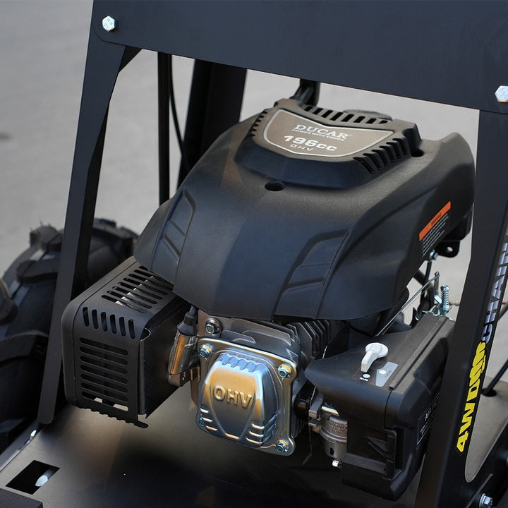 AUSTTER 250KG 500KG Gas Motor Power Wheelbarrow Barrow Gasoline Motorized 4 Wheels Mini Truck 4x4 Small Dumper