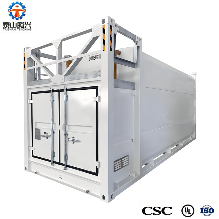 Artificial Intelligence Mobile Fuel Station Gas Container diesel Fuel Pump 1000liter Cryogenic Storage tank lpg Tanker for Sale