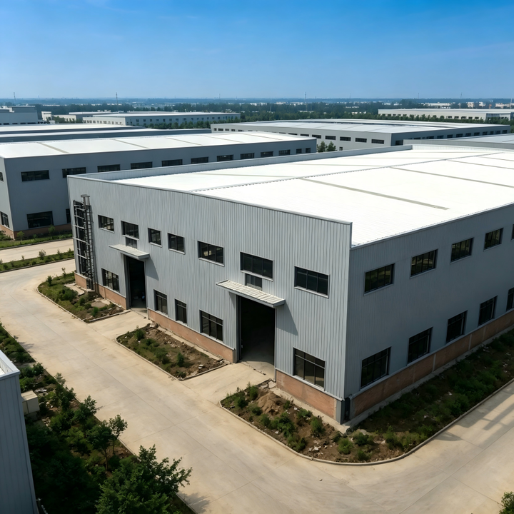 Modern Prefabricated Steel Structure Workshop with EPS Cement Wall Panels and Custom Light Steel Frame for South America