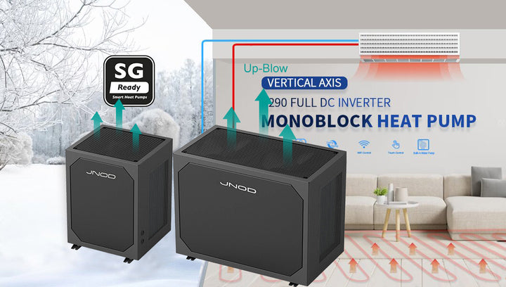 Heat Pump Heating and Cooling System Energy Saving CE Approved