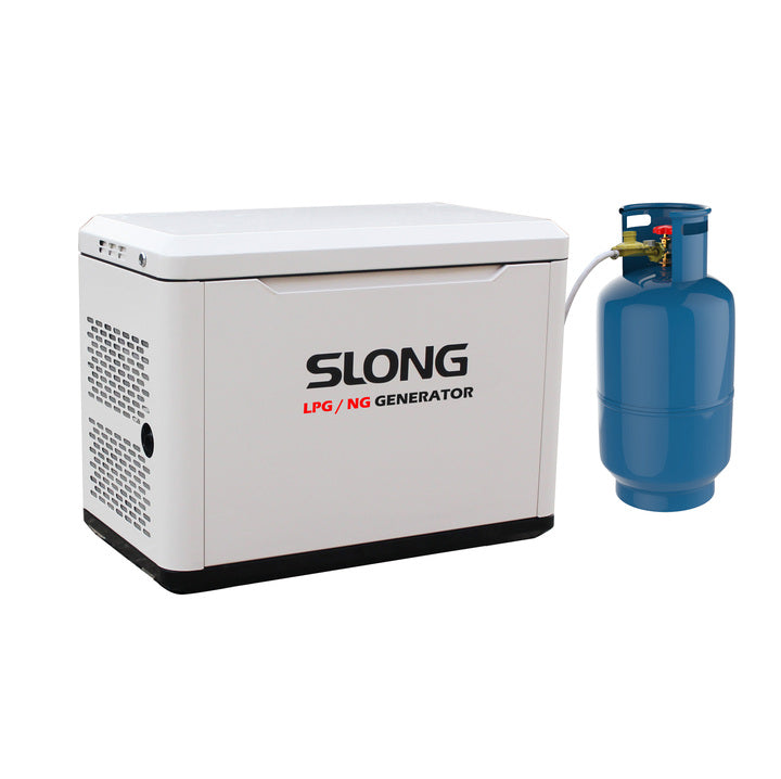 8kw Natural Gas Dual Fuel Propane Gas Generator Electric Start LPG Generator
