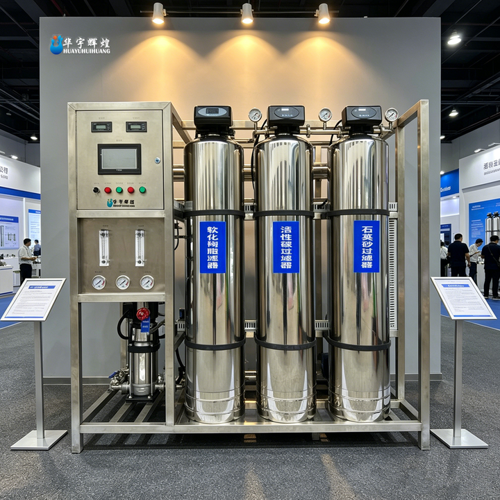 5000 Litres Per Hour Industrial Deionized Water System Water Treatment Sand Filter Desalinization Water
