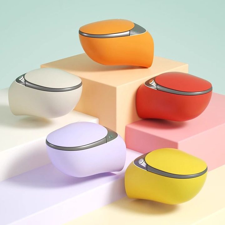 Modern Bathroom Automatic Commode Inodoros Wc Toilet Bowl Auto Water Closet Smart Ceramic Uv Egg Shape Wall Hung Bidet Toilet
