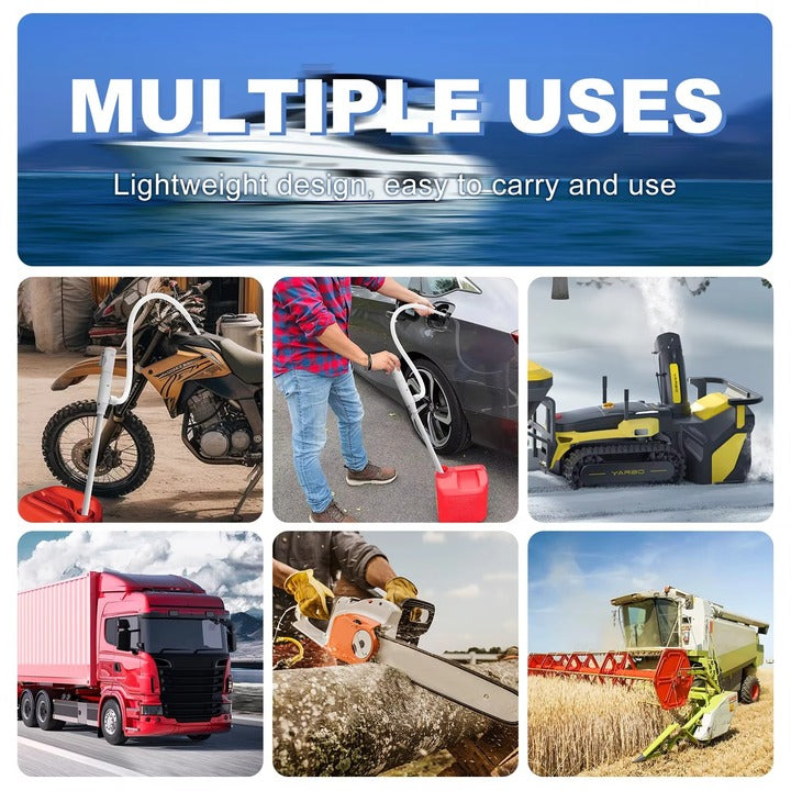High-Performance Electric Pneumatic Plastic Fuel Transfer Pump Versatile Liquid Transfer Pump LPG Efficient Petrol UL ATEX