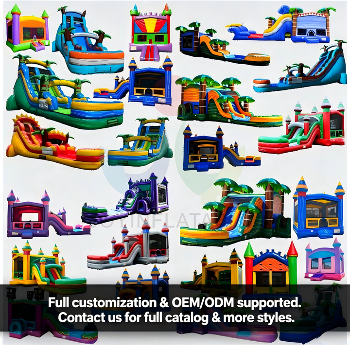 Airtight Colorful Inflatable Swimming Pool for Kids Inflatable PVC 2 Water Pool With Stepladder Tiny Water Park