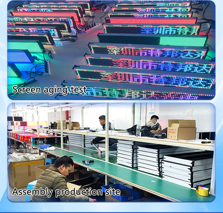 P10 WiFi Programmable LED Scrolling Sign Message Board RGB Full Color HD Definition Display Board LED Sign Display