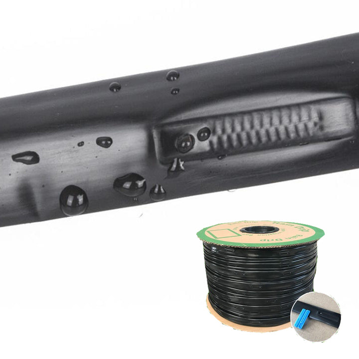 16mm Plastic Tape Line with Flat Dripper for Vegetable Pipe Farm Garden System Drip Irrigation Hose Other Watering & Irrigation