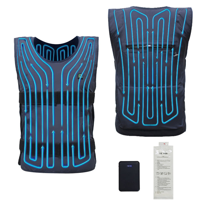 Air Conditioning Cooling Vest for Work Circulating Ice Water Clothes Heated Cold Vest Water Heat Stroke Protac Vest Cooling