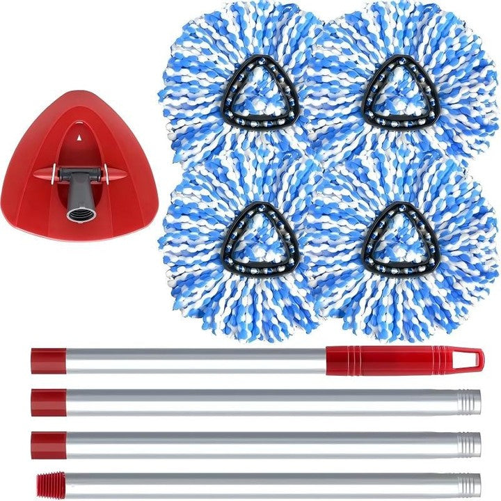 Wholesale Custom Home Cleaning Hands-Free Flat Mop with Self-Wringing Bucket 360° Rotating Floor Cleaner for Professional Use