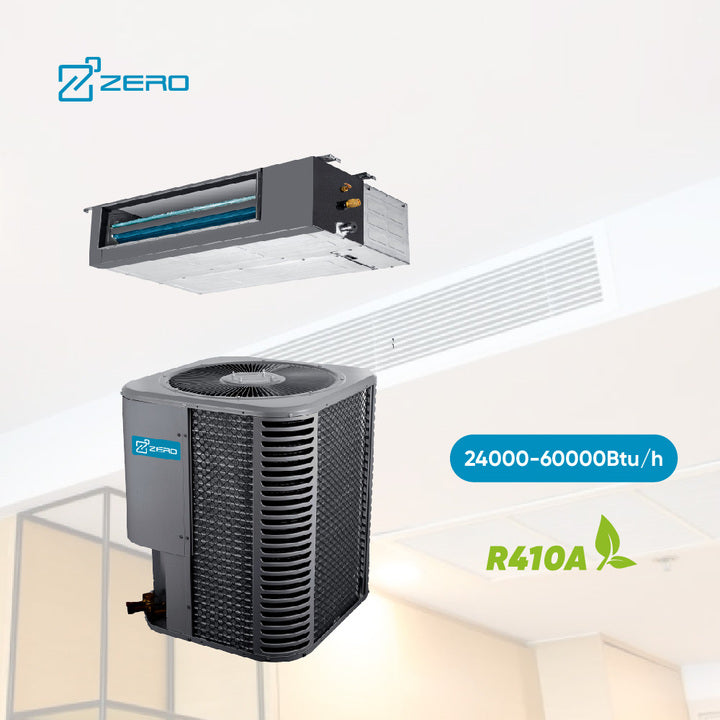 R410A 24000-60000Btu Mini Split Cassette Four Way Ducted 13Seer Ceiling Type Ac Air Conditioner Cooling Air Conditioning