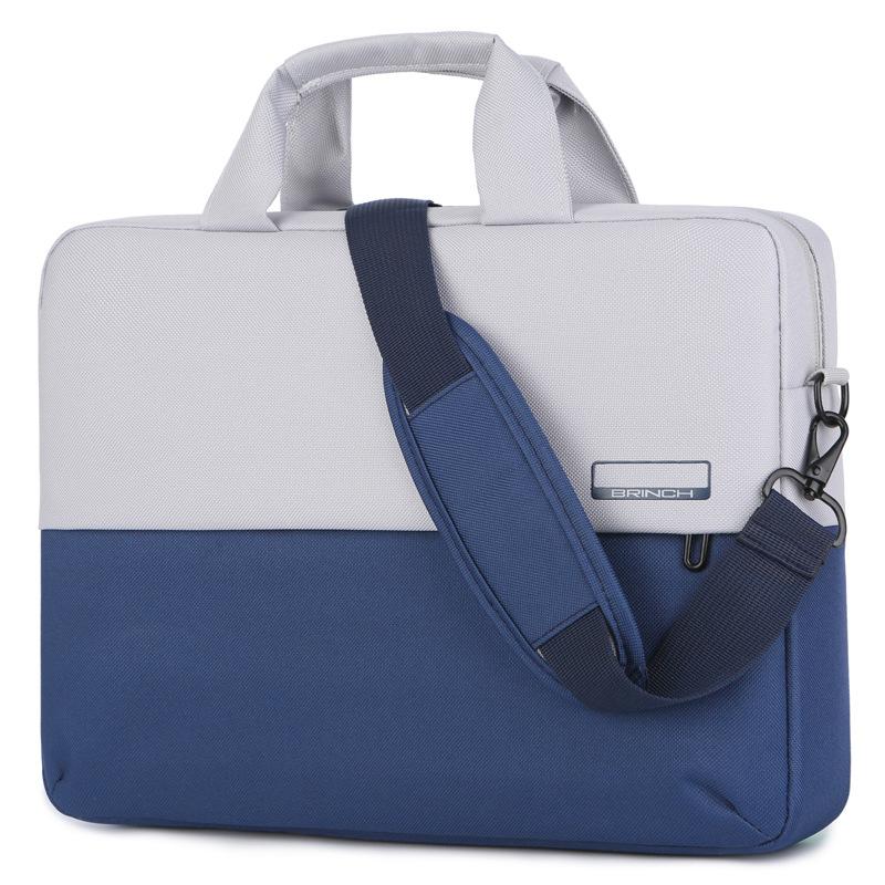 tb046 new shoulder messenger leather bag portable maletin business handbag business laptop briefcase for men