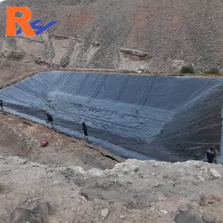 Biodigester Liner Landfill Geo-membrane HDPE 1mm 1.5mm 2mm Plastic Dam Pond Liner Fish Farm Liner for Biogas Digester System