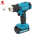 Industrial Electric Shrink Wrap Fast Shrink DIY Battery Operated Stainless Steel Heat Guns Digital Temperature Control