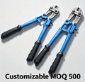 YTH Heavy Duty CRV Steel Bolt Cutter with TPR Handle for Cutting Steel Bars Steel Wires Iron Wires and Lock Opening