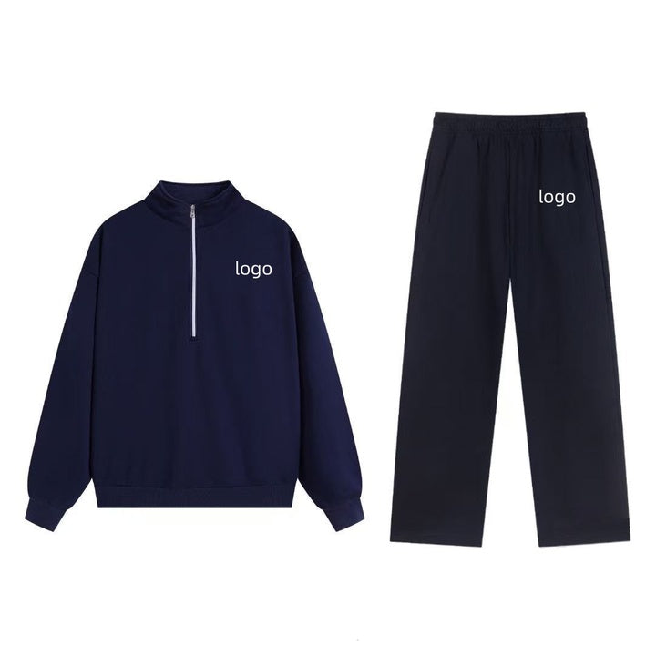 Wholesale Fashion Jackets High-quality Sweaters Cotton Unisex Thick Comfortable Stylish 2 Piece Set for Women Men