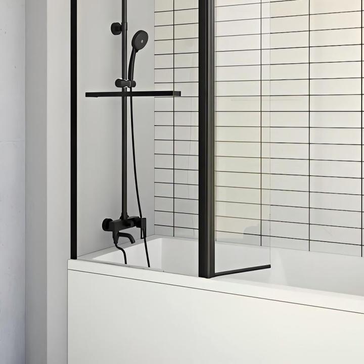 High Grade Aluminum Alloy Shower Enclosure and Shower Partition Walk-In Shower Tub Combo