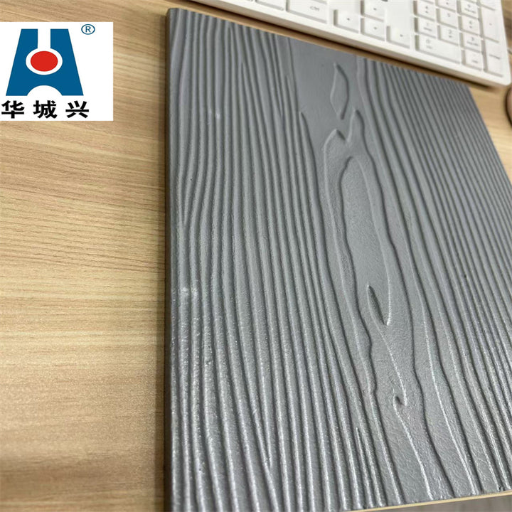 8/10/12mm High Quality Modern Wood Grain Fiber Cement Boards 1220x2440mm Multi-color Grey Waterproof High Strength Facade