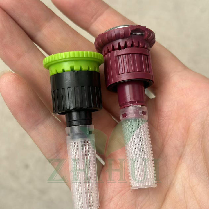 Professional Manufacturer 3.0-6.5 m Spray Radius 1.8-4 Bar Pop up Rotating Sprinkler Head for Garden Irrigation Sprinkler