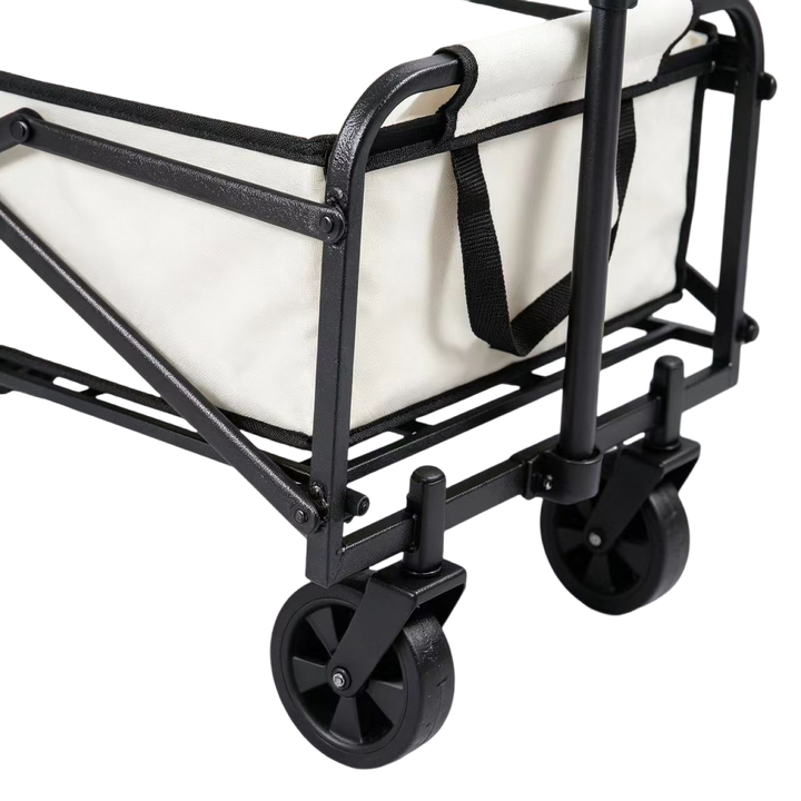Portable Foldable Wagon Heavy Duty Outdoor Utility Cart for Picnic Beach Garden Easy to Push