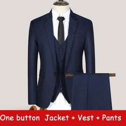 OXGIFT Wholesale 3 pieces plus size men's suits & blazer