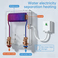 3.5/4.5/5.5kW Household Kitchen Bathroom Car RV Caravan Camping Shower Hot Water Heater Instant Electric Geyser