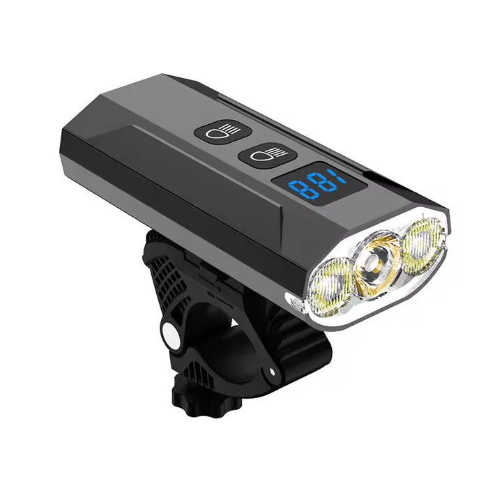 Cycling Rainproof Bike Lamp 5200mAh Front Light for Bicycle Light Rechargeable Bike Front Lamp