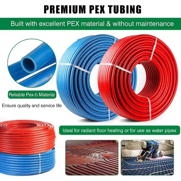 IFAN Factory Direct Pex Pipe Hot Sale 16-32mm Underfloor Heating Pipe Plastic Tube FloorHeating Pipe