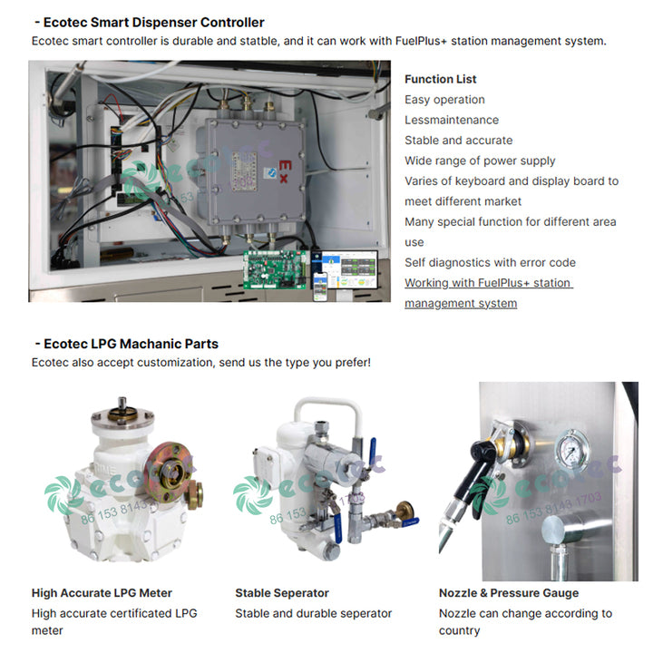 Competitive Price 2A LPG Dispenser and Pump Unit for Autogas Stations