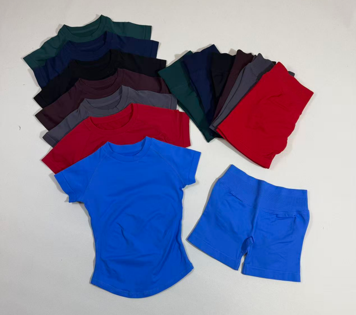 Wholesale Comfortable Seamless Gym Suits Girls High Quality Athletic Wear Quick Dry Workout Sets for Women