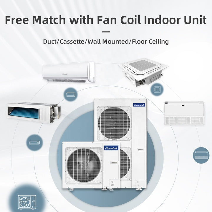 Gree HVAC VRF VRV Central Air Conditioning System 10kW-33.5KW Heating Cooling Multi Zone Mini Split Air Conditioner Wifi