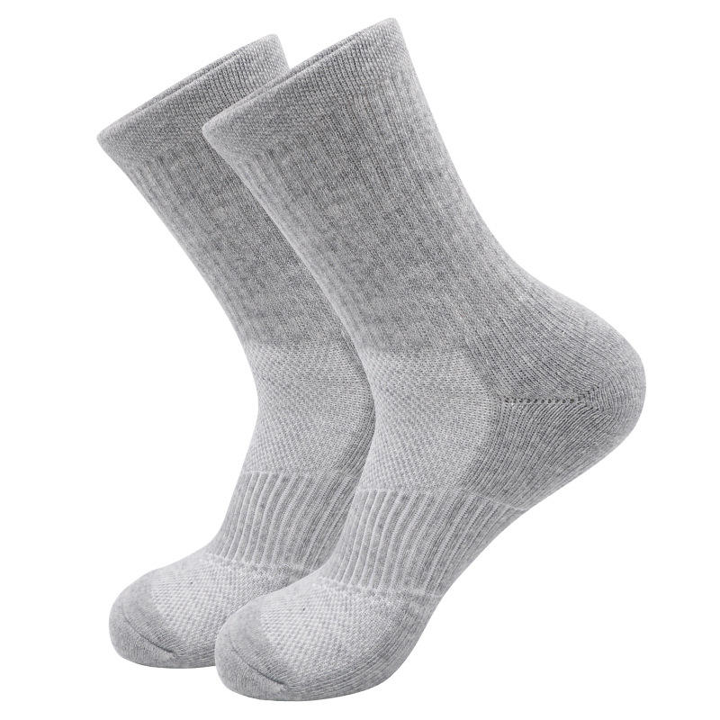 Breathable Black White Athletic Running Socks Custom Cotton Men Women Short Sport Sport Ankle Socks