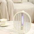 Wholesale Summer Kitchen Indoor Fly Killer Bug Zapper Type-c USB Rechargeable Electric Fly Swatter Racket Plastic