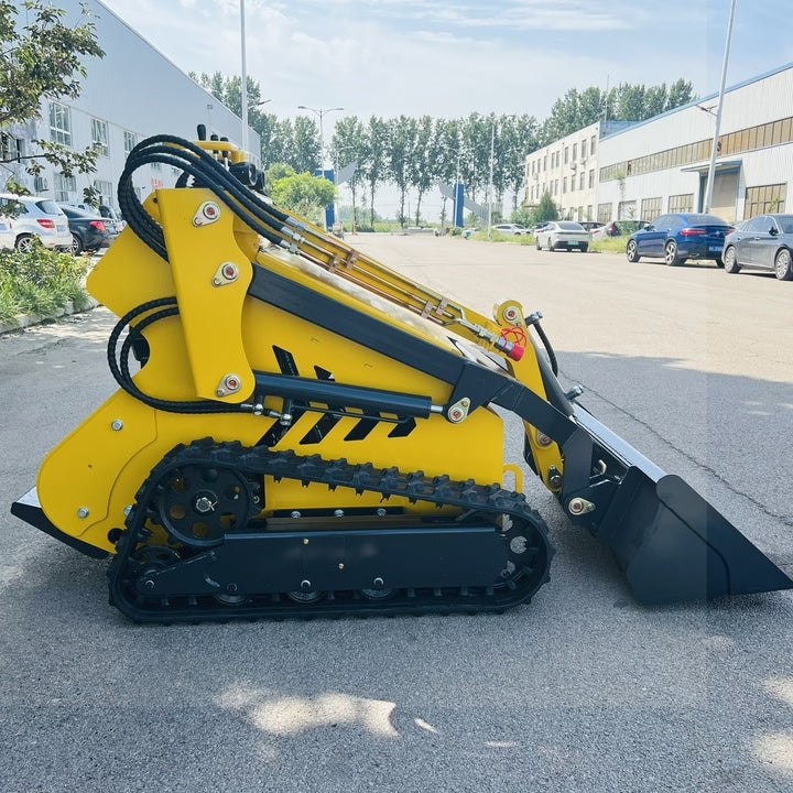 Multiful Micro Electric Farm Home Use Skid Steer Loader Machinery Mini Loader Skid Steer Equipment
