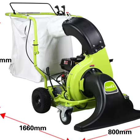 Industrial Leaf & Litter Vacuum - Outdoor Cleaning Machine for Farms & Landscaping Sites