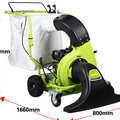 Industrial Leaf & Litter Vacuum - Outdoor Cleaning Machine for Farms & Landscaping Sites