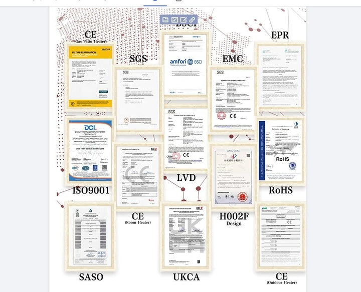 Warm Morning Gas Heater Propane Natural Gas Regulator Conversion Kit Propane to Natural Living Room Heater for Home or Party
