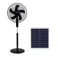 High Quality New Outdoor Home Rechargeable Floor Standing 16Inch Solar Fans for Home 18 Inch Solar