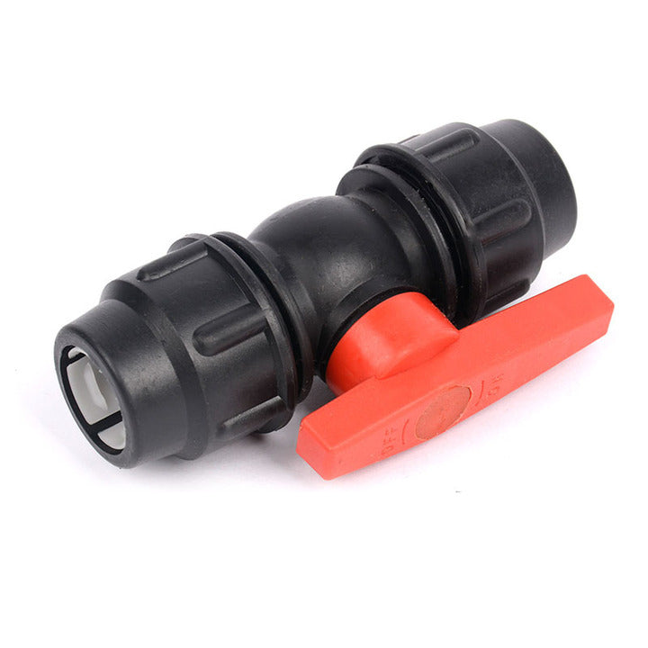 Agriculture Irrigation Water Supply PN16 Ball Valve Compression Fittings for Drip Irrigation System
