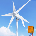 Elege 1kw Mini AC Axis Home Power Generator Controller Low Speed 1000w Wind Turbine Fan for Home Windmill Use