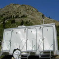 Movable Luxury Customized Used Outdoor Prefab Mobile Portable Restroom Trailer Toilet VIP With Shower Toilet Function