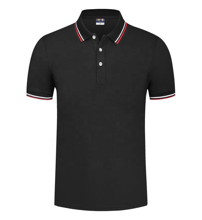 Wholesale Custom Logo Camisa Polo 200g Polyester/Spandex Golf T-shirts Original Designer Polo Shirt Mens Polo Shirts Business