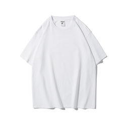 HIC High Quality Heavyweight 280gsm 100% Cotton Oversized Printed Embroidered Plain Tee plus size men's custom t shirt