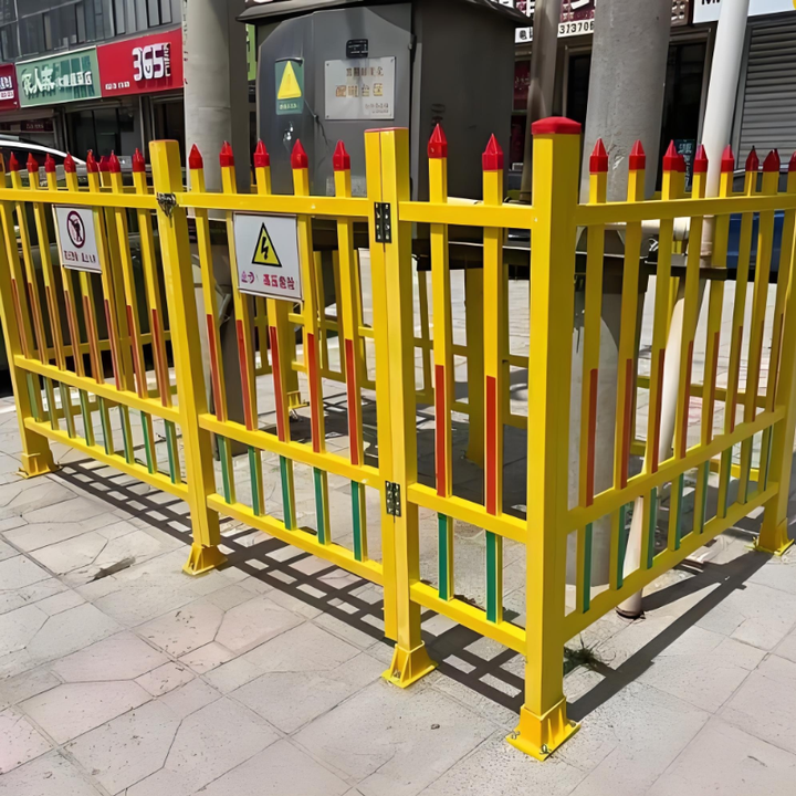 Durable FRP Fence Panel, UV Resistant Fiberglass Fence for Municipal Engineering, Farm, Park