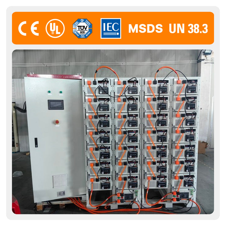 All in One Lithium Battery Pack 72V 50Kwh 100Kw 150Kwh 200Kwh Commerical Bess Container Storage Battery With Emergency Backup
