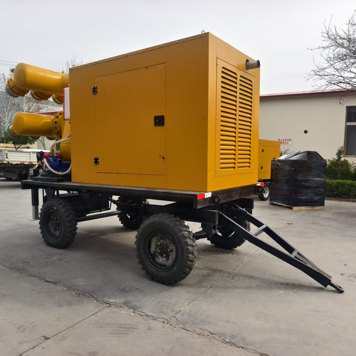 Large-capacity Irrigation Water Pump Flood Control and Drainage Mobile Pump Truck Agricultural Irrigation OEM