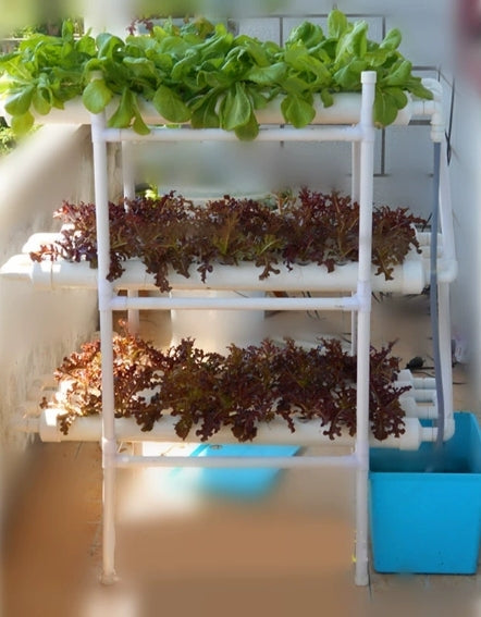 Balcony Smart Planting Rack Hydroponic Home Indoor Soilless Cultivation Vegetable Equipment System Plant Home Factory Use