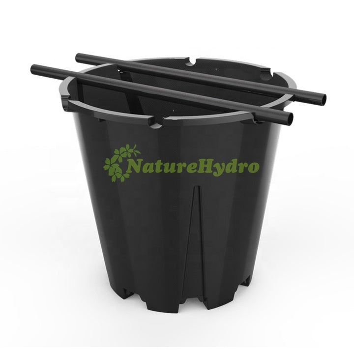 Recycled Draining Hole Plant Tree Blueberry PP Plastic 25L 30L 40L Flower Pot Nursery Planter Square Pots