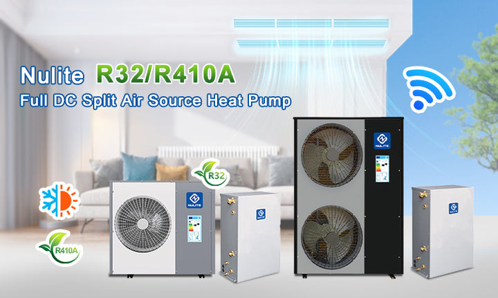 16KW 18KW 20KW 22KW Air Source Home Heating R410A R32 Inverter HeatPump Air to Water Split Heat Pump